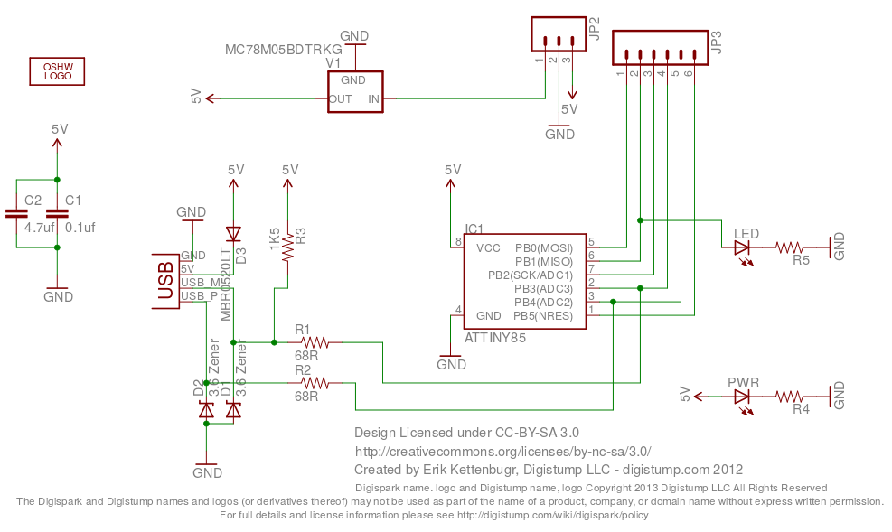 Digispark Original Schema